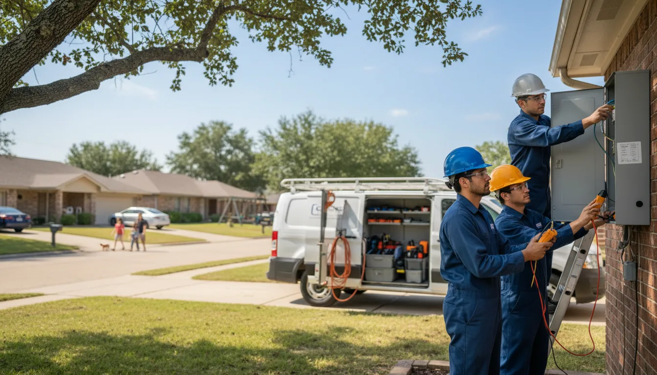 Certified electrician providing emergency electrical services in Lairdsville, PA